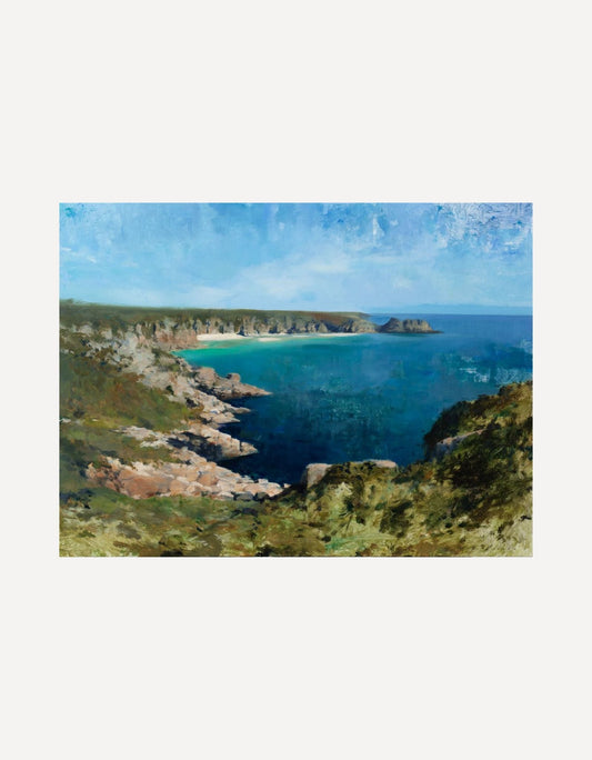 Sweeping Vistas in West Cornwall - Jon Doran - Beside The Wave