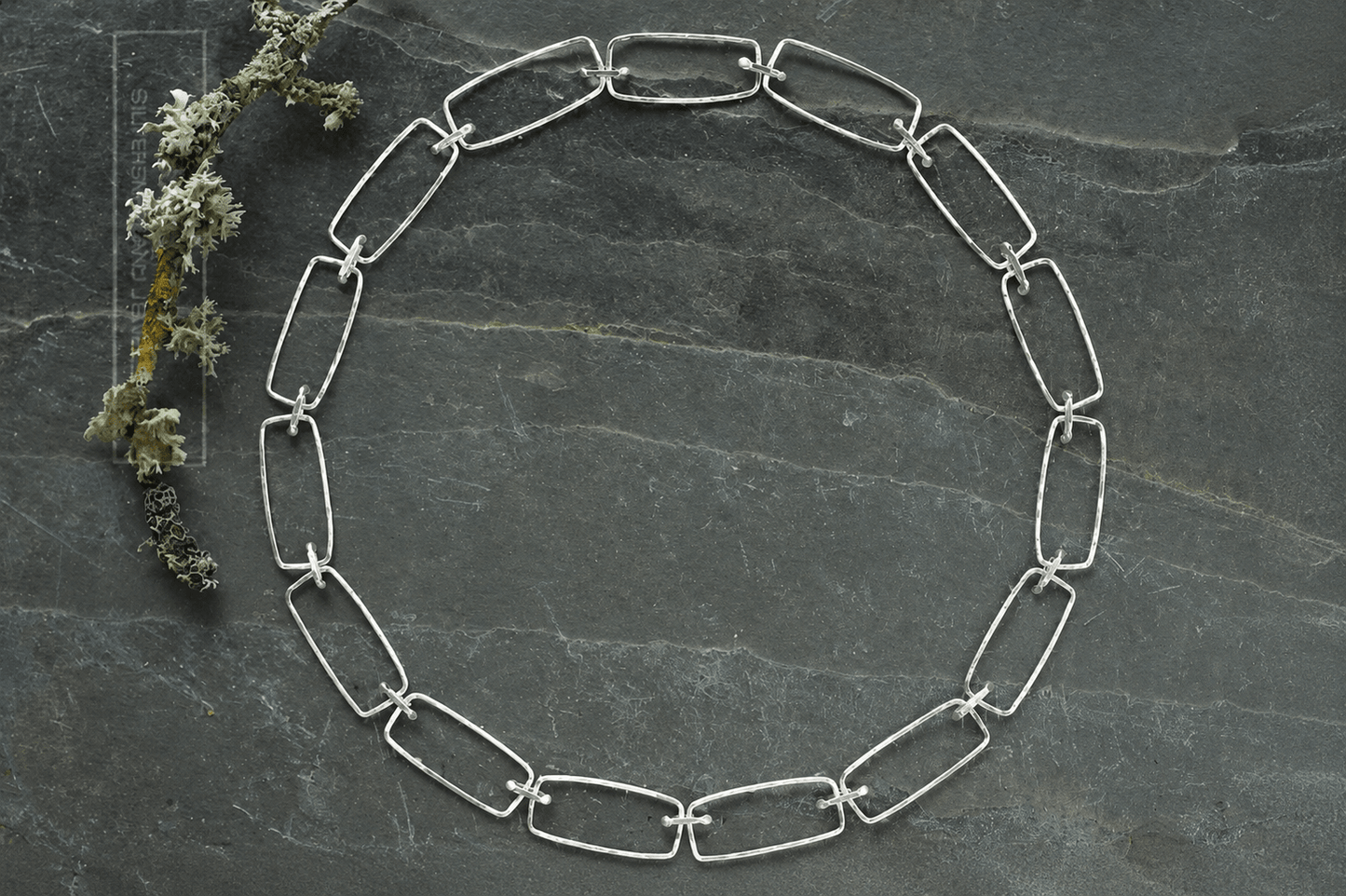 Synthesis Twist Link Necklace-Lucy Spink-Beside The Wave