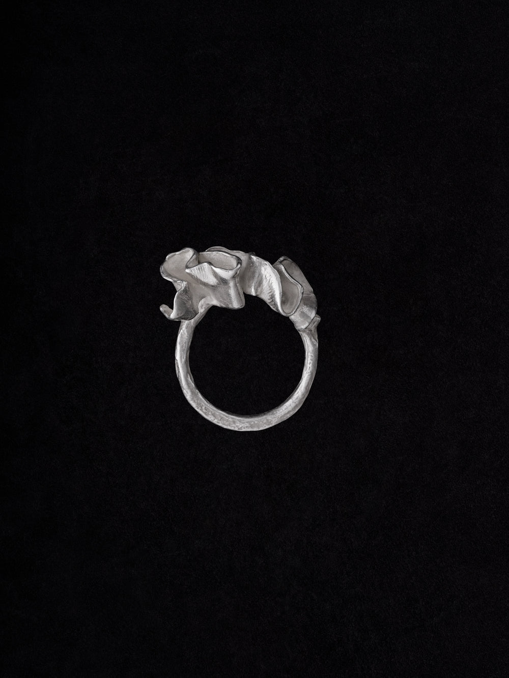 Tall Scribble Ring - Emily Nixon - Beside The Wave