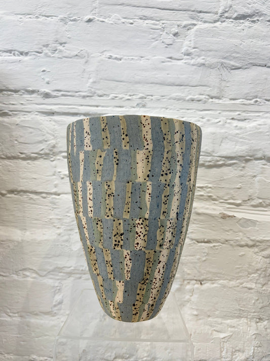 Tall sea vase-Charlotte Jones-Beside The Wave