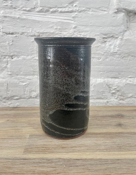 Tall Stoneware Cylindrical Vase - Andrew Knee - Beside The Wave