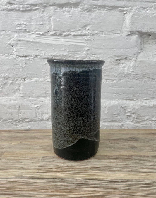 Tall Stoneware Cylindrical Vase - Andrew Knee - Beside The Wave