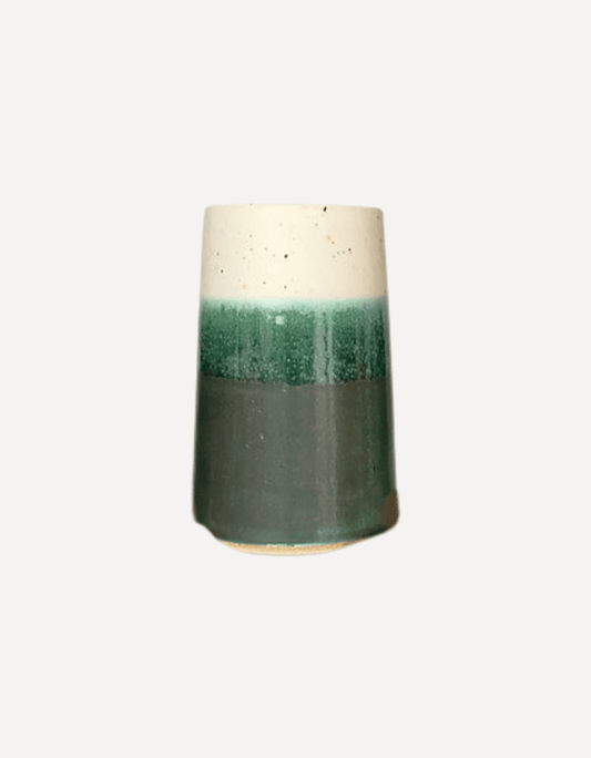 Tall Vase (Misty Lagoon) - Emily Doran - Beside The Wave