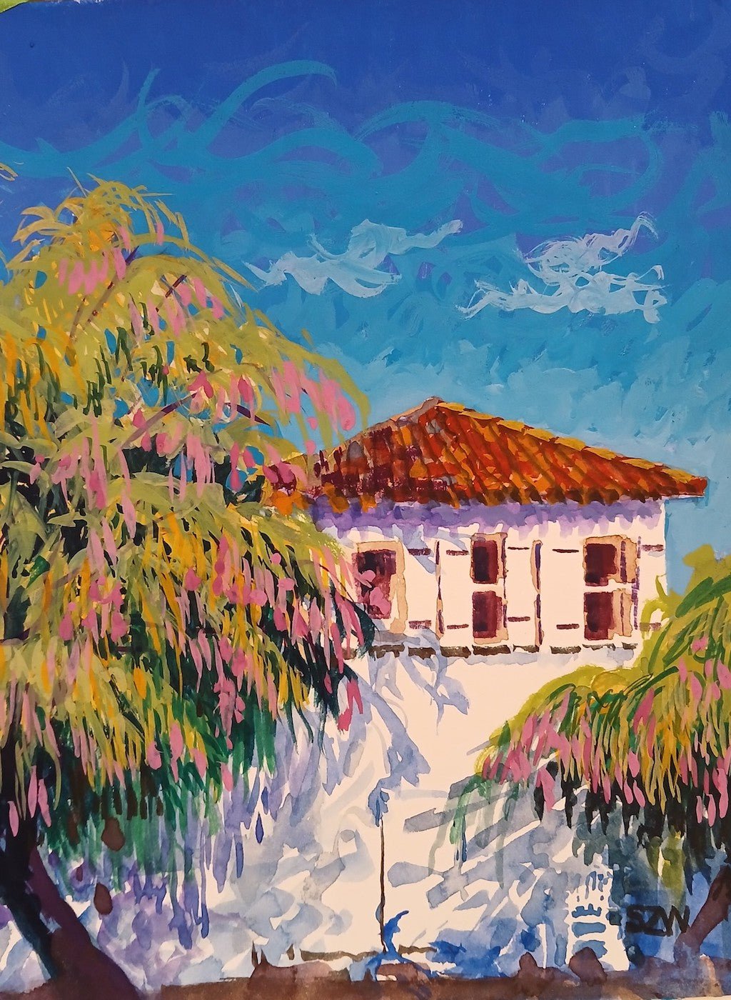 Tamarisk Trees - Sarah Wimperis - Beside The Wave