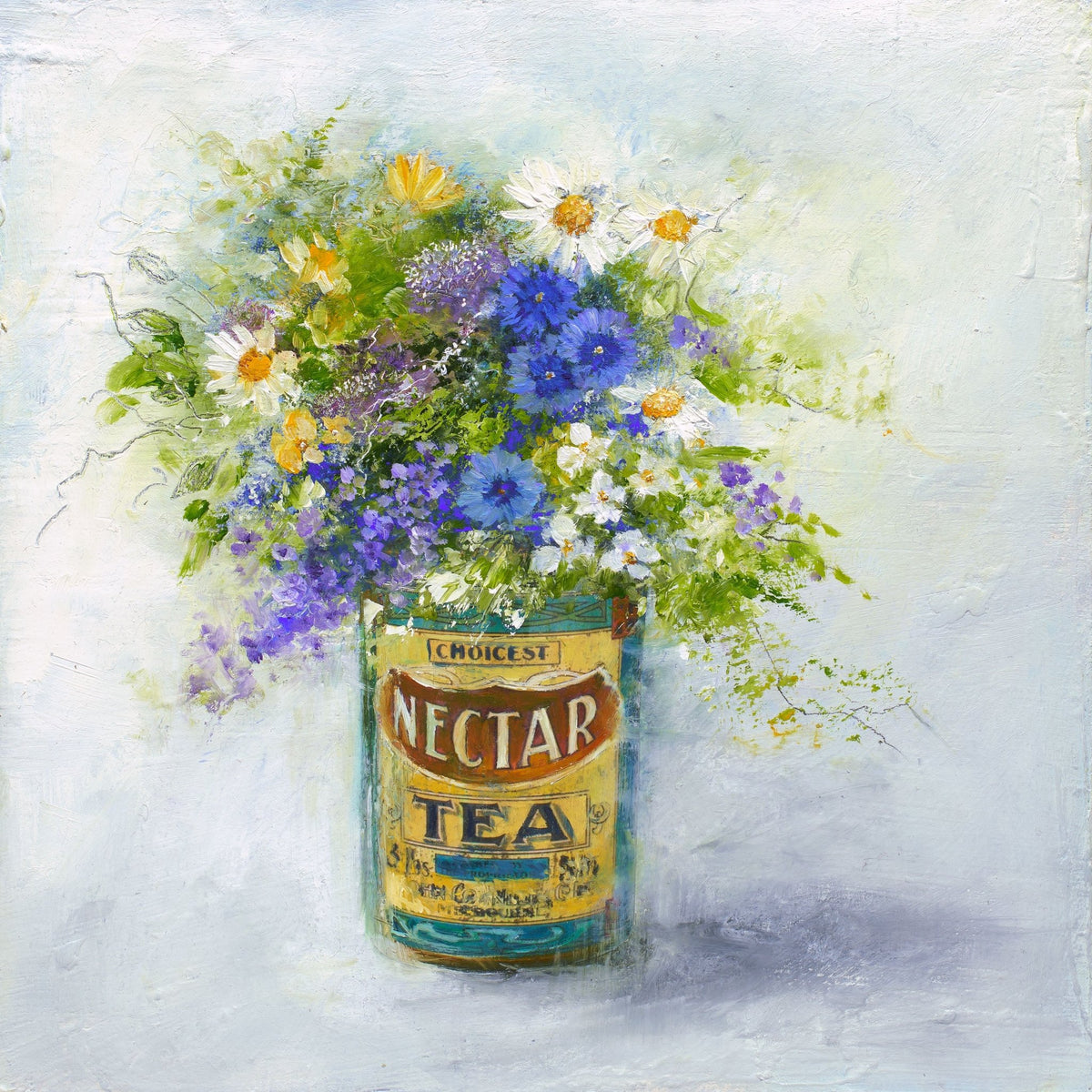 Tea and Flowers-Amanda Hoskin-Beside The Wave