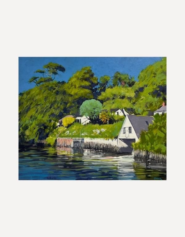 The Boathouse, Helford - Mike Hindle - Beside The Wave