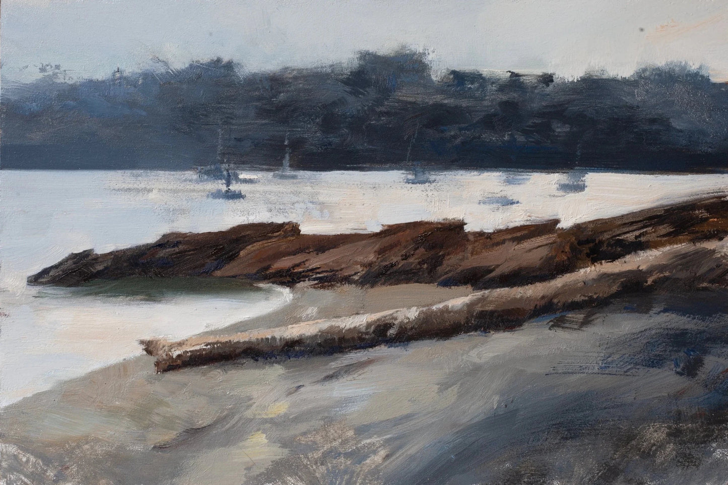 The Fallen Tree at Grebe-Jon Doran-Beside The Wave