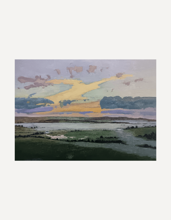 The sky is gold in the winter - Hugo Jones - Beside The Wave