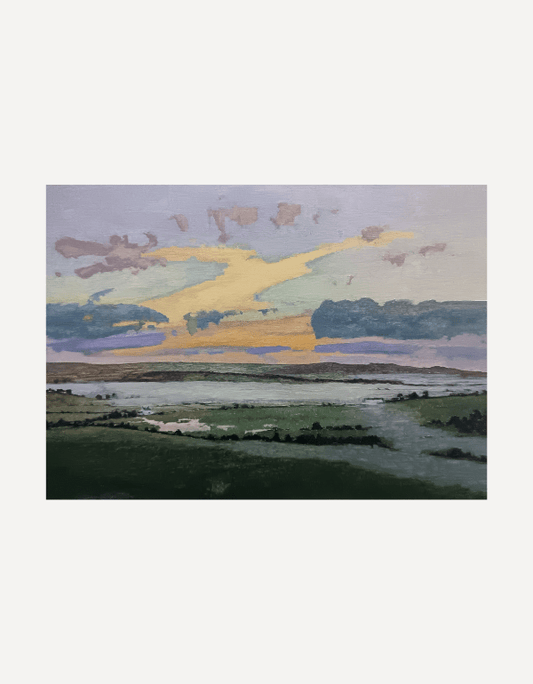 The sky is gold in the winter - Hugo Jones - Beside The Wave