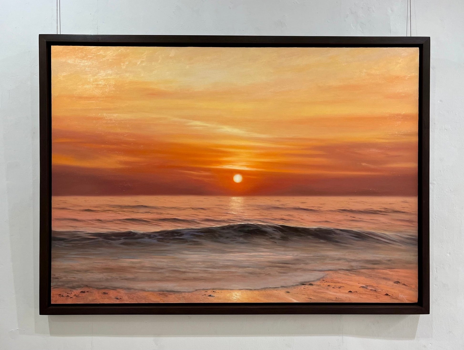 The Sun's Kiss at Sennen - Hazel Ashe - Beside The Wave