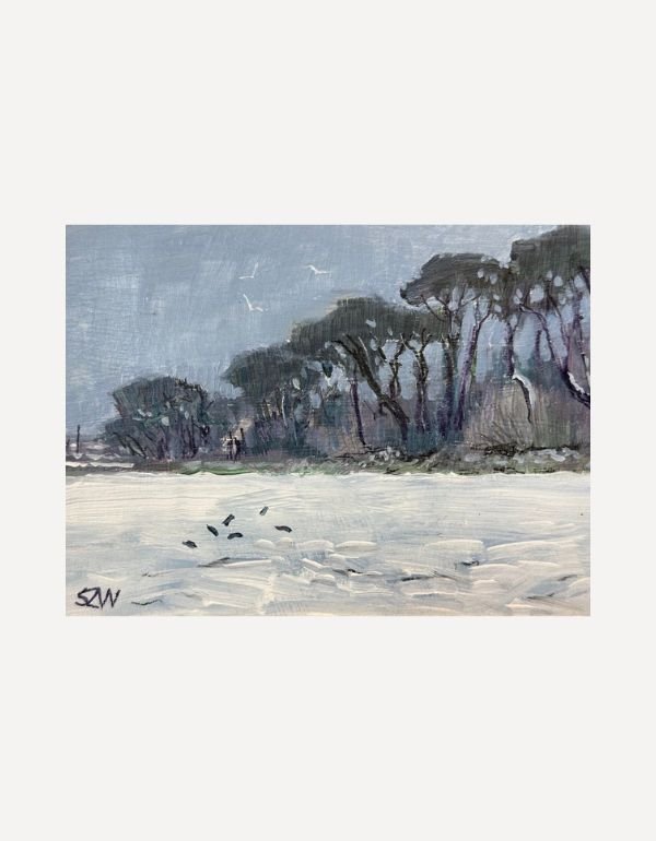 The Trees in Winter - Sarah Wimperis - Beside The Wave