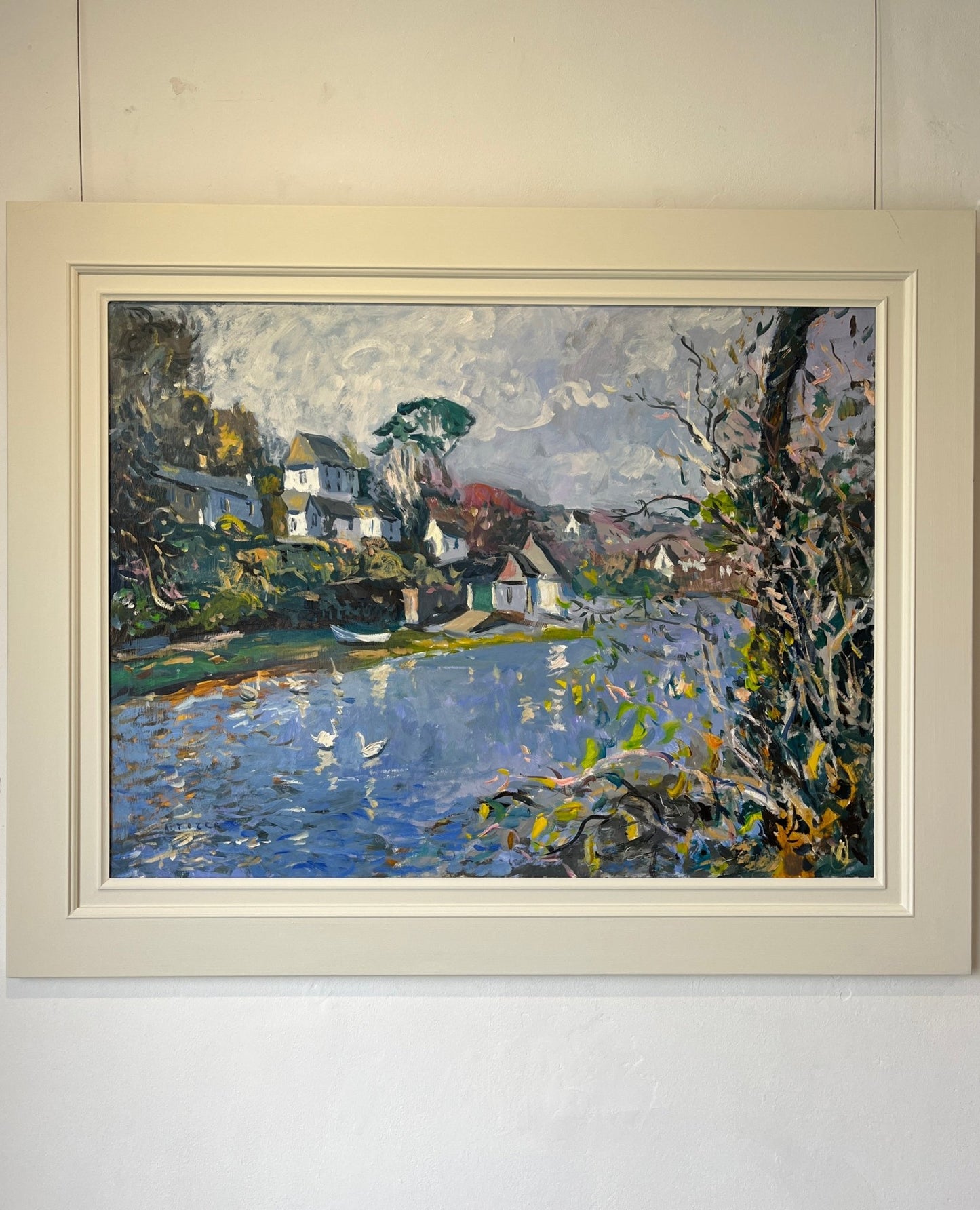 The Warmth of the Sun, Helford Village - Andrew Tozer - Beside The Wave