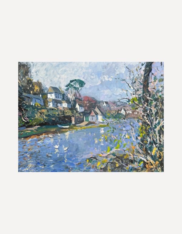 The Warmth of the Sun, Helford Village - Andrew Tozer - Beside The Wave