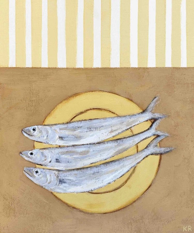 Three Sardines - Katie Roberts - Beside The Wave