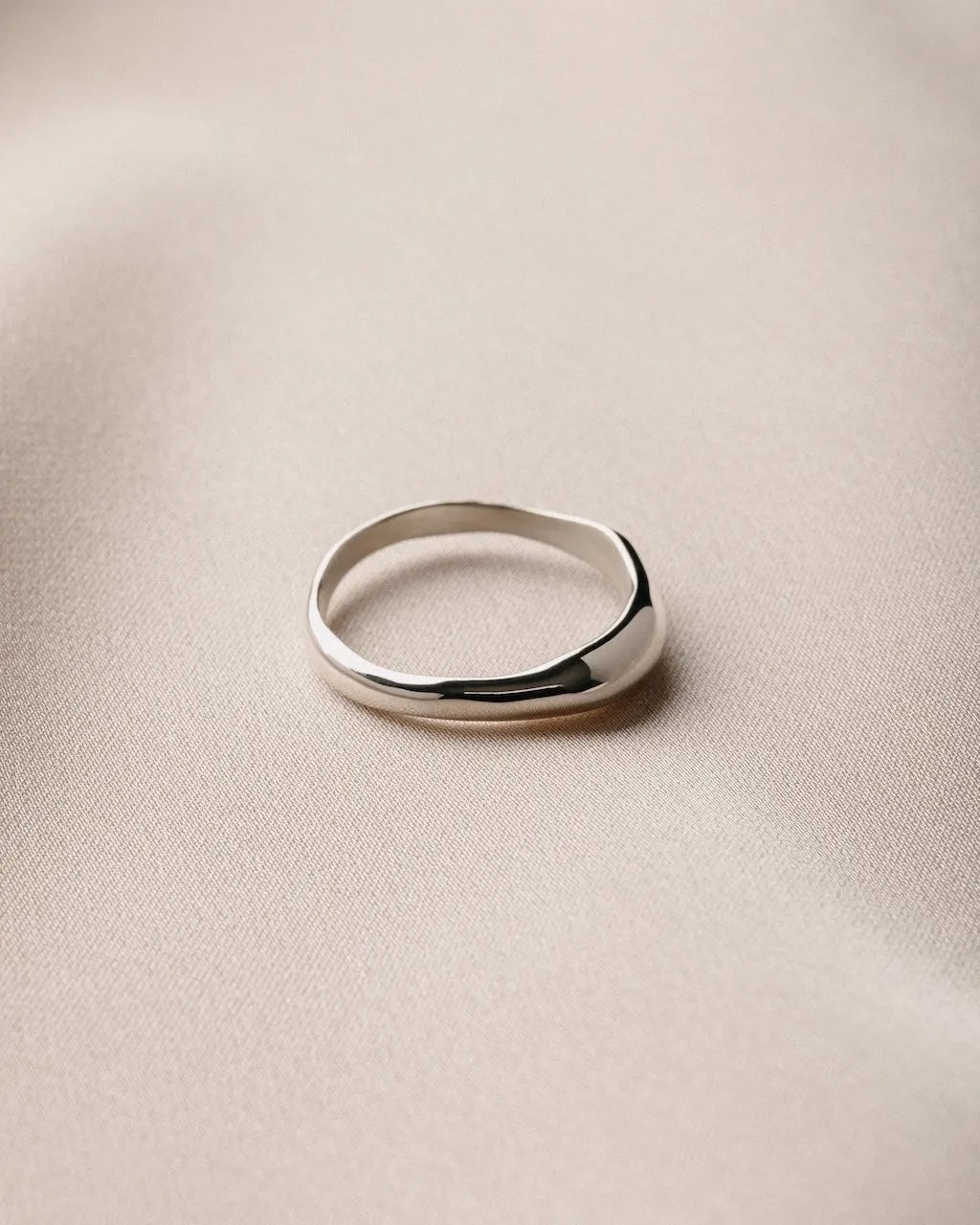 Tidal Ring, Silver - Naomi Lewis - Beside The Wave