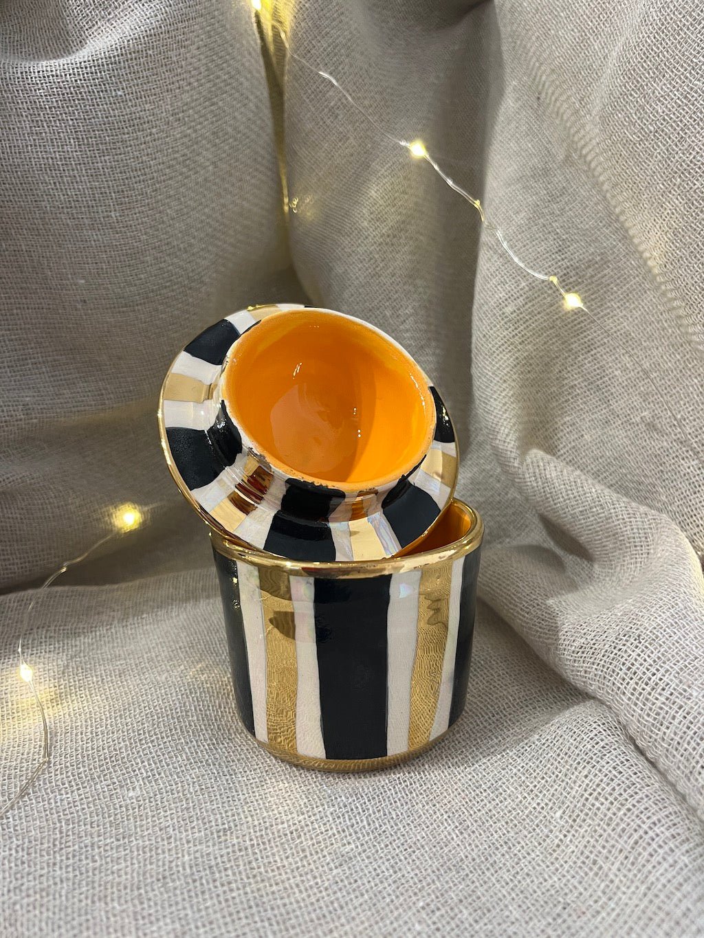 Tiny Lidded Pot (Rose) - Mary - Rose Young - Beside The Wave