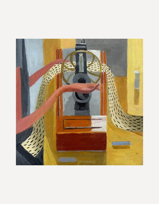 Tiny Sewing Study-Mary Mabbutt-Beside The Wave