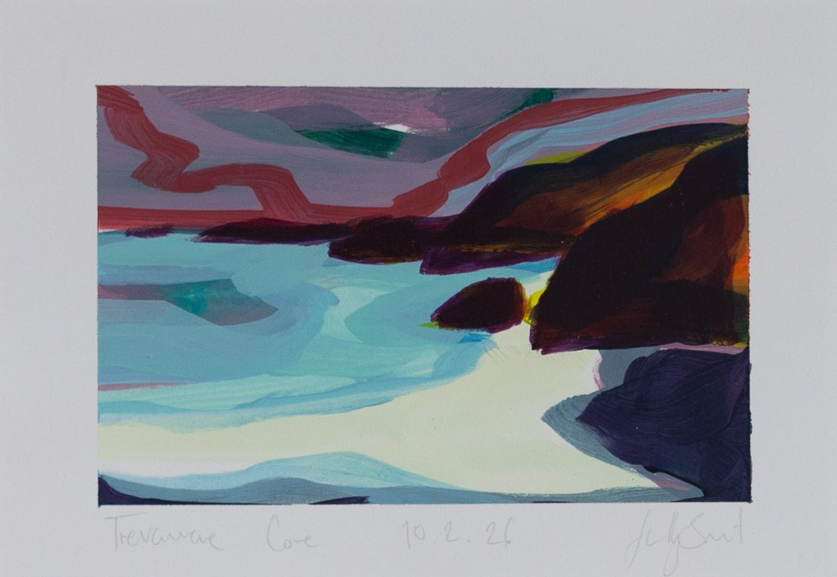 Trevaunance Cove III-Holly Smith-Beside The Wave