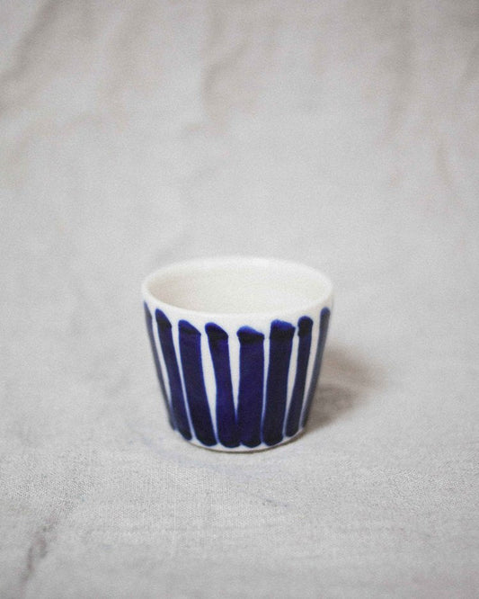 Tumbler (Cobalt Stripe) - Emily Tapp - Beside The Wave