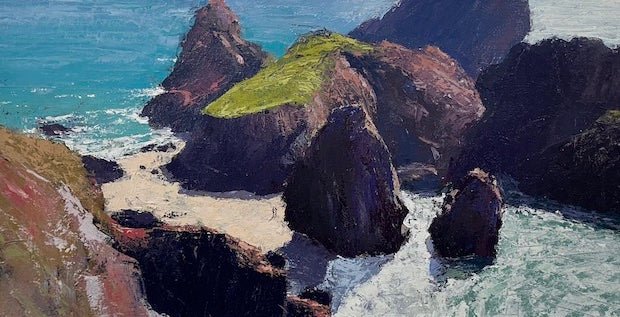 Turquoise Sea, Kynance - Mike Hindle - Beside The Wave