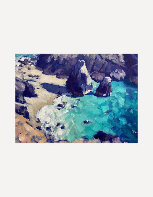 Turquoise Water, Kynance - Mike Hindle - Beside The Wave