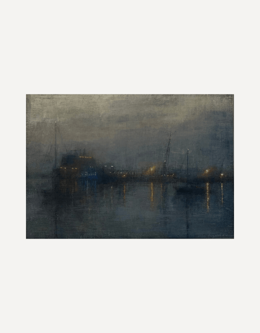 Twilight, Falmouth docks - Benjamin Warner - Beside The Wave