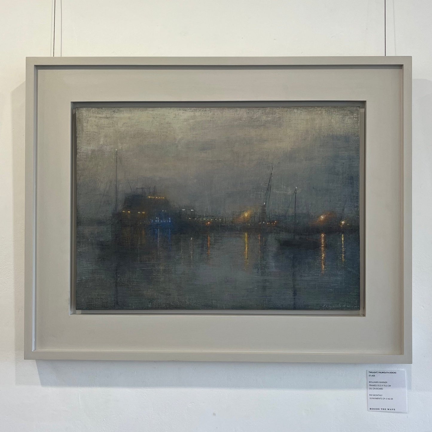 Twilight, Falmouth docks - Benjamin Warner - Beside The Wave