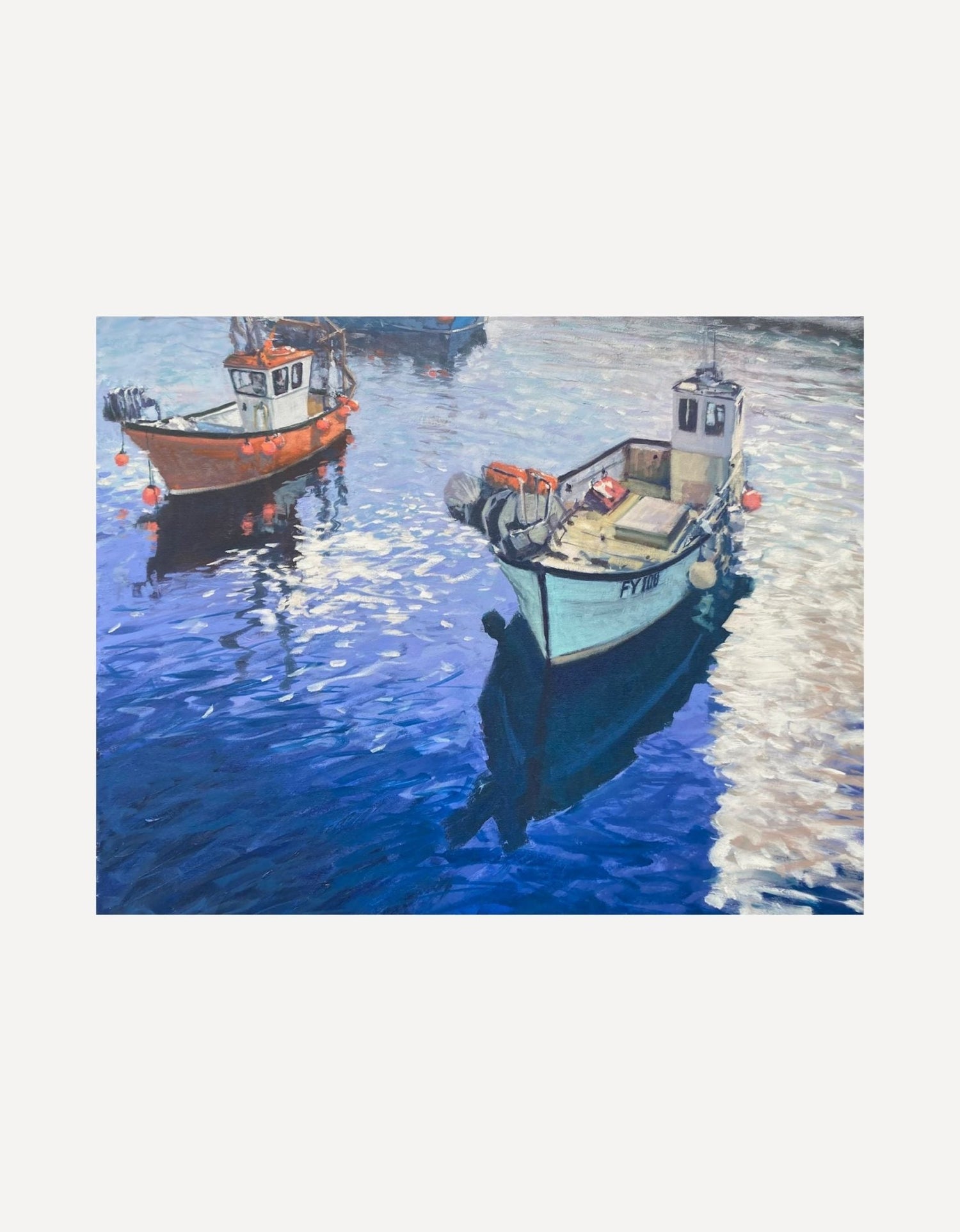 Two Boats, Mevaggisey - Mike Hindle - Beside The Wave