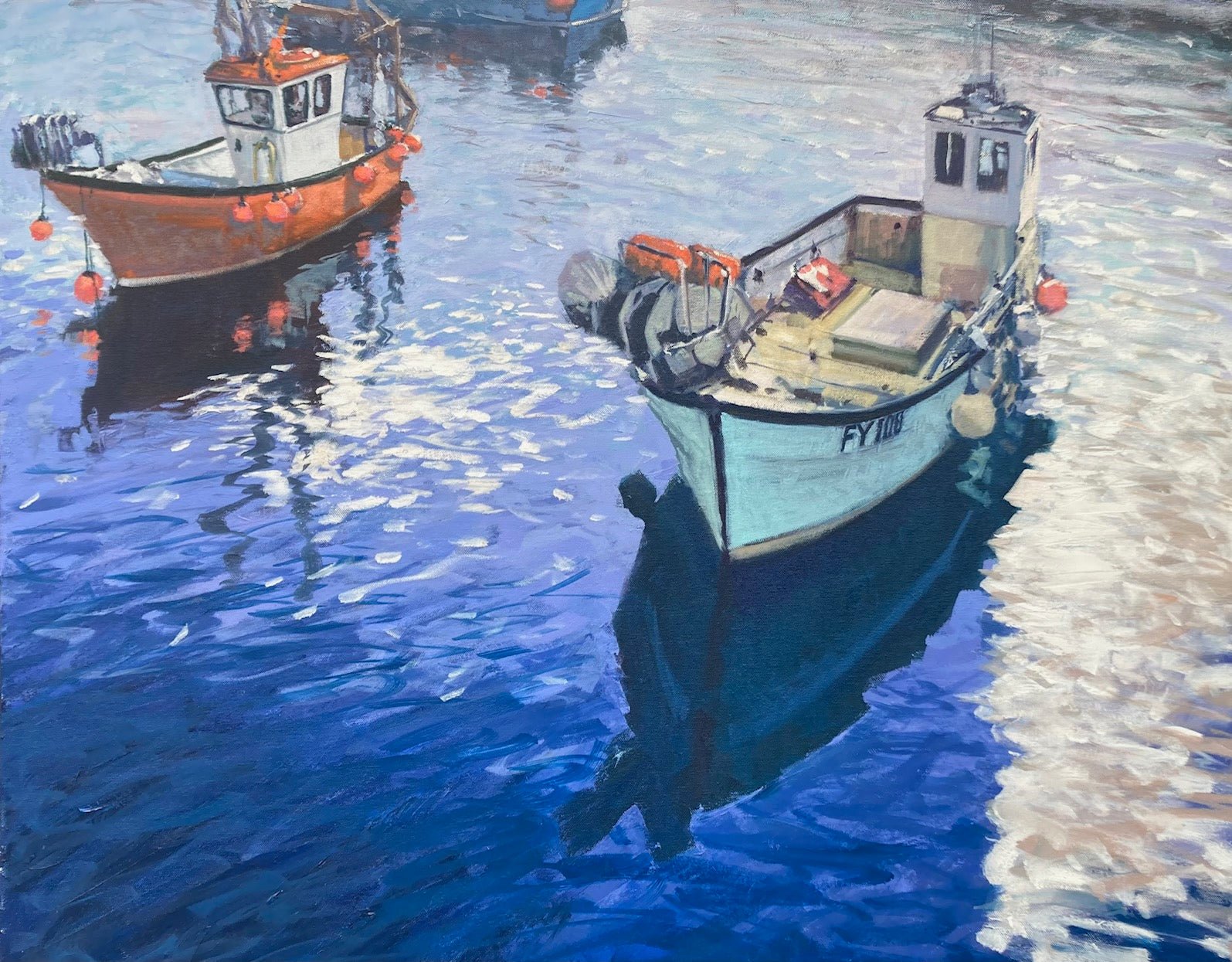 Two Boats, Mevaggisey - Mike Hindle - Beside The Wave