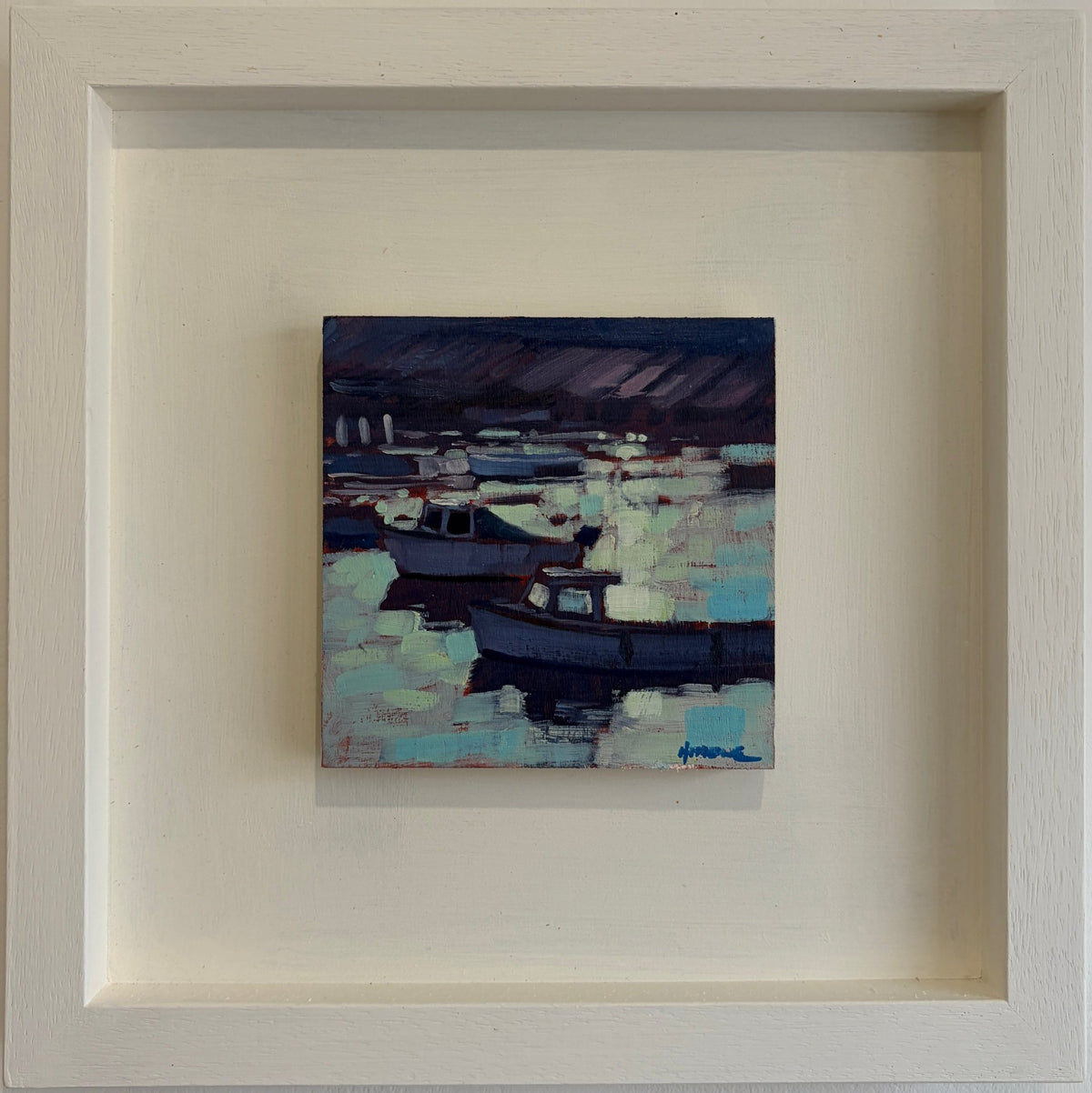 Two Boats, Penzance Harbour-Mike Hindle-Beside The Wave