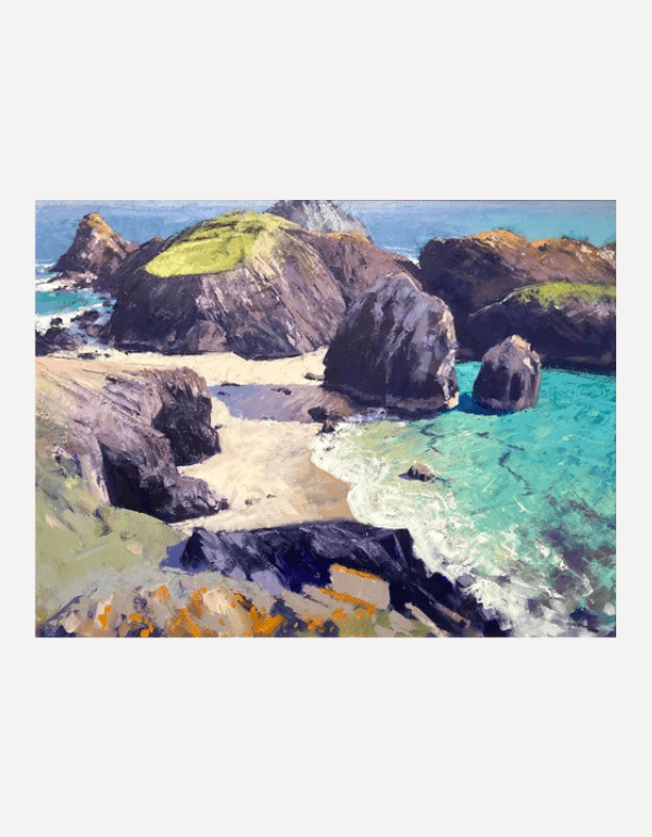 Vibrant colours, Kynance - Mike Hindle - Beside The Wave