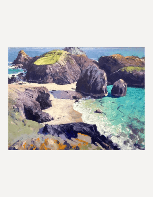 Vibrant colours, Kynance - Mike Hindle - Beside The Wave