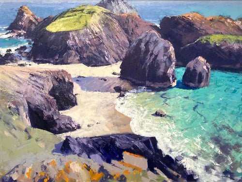 Vibrant colours, Kynance - Mike Hindle - Beside The Wave