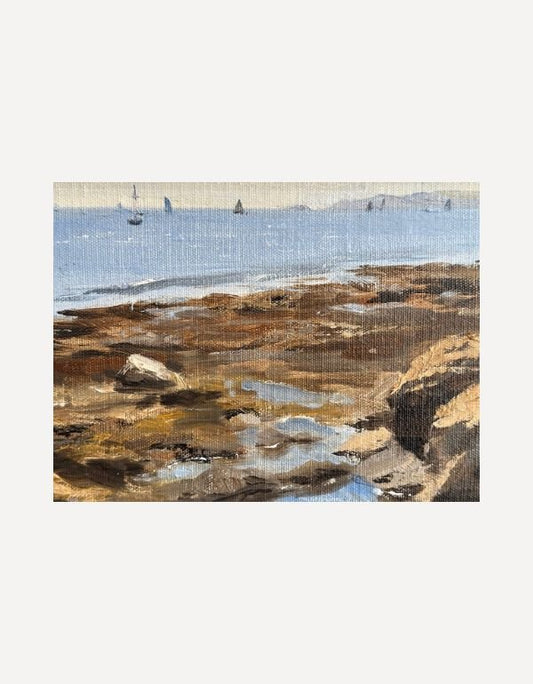 View of a Regatta in the Bay - Oliver Makeham - Beside The Wave