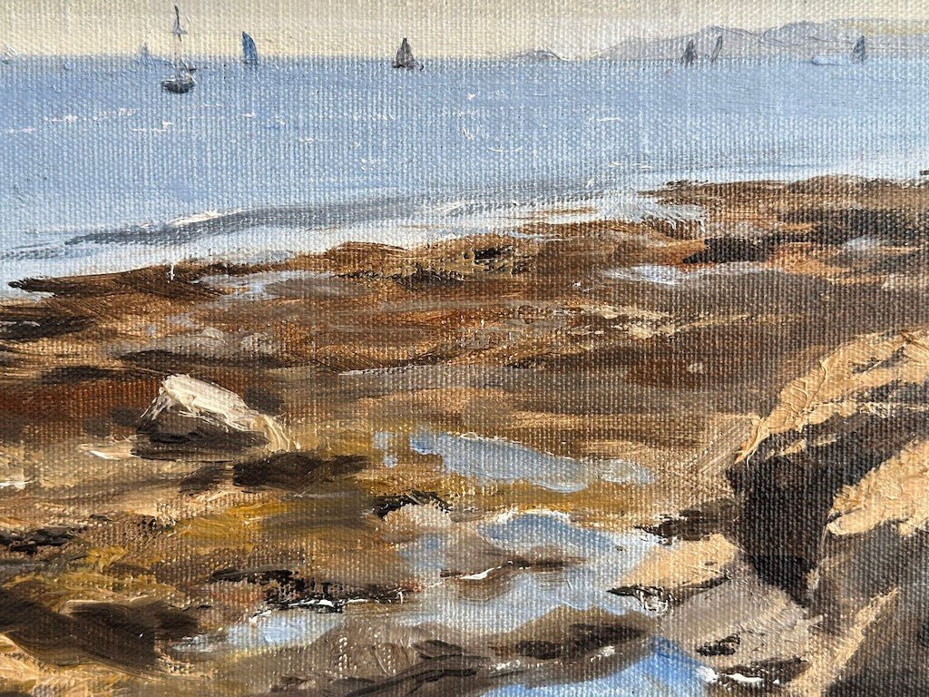 View of a Regatta in the Bay - Oliver Makeham - Beside The Wave