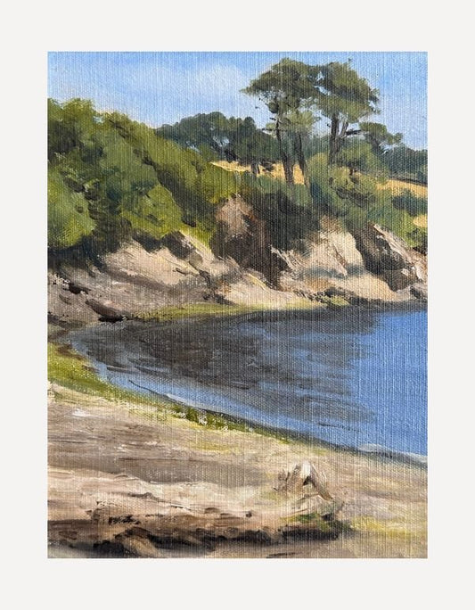 View of Grebe - Oliver Makeham - Beside The Wave