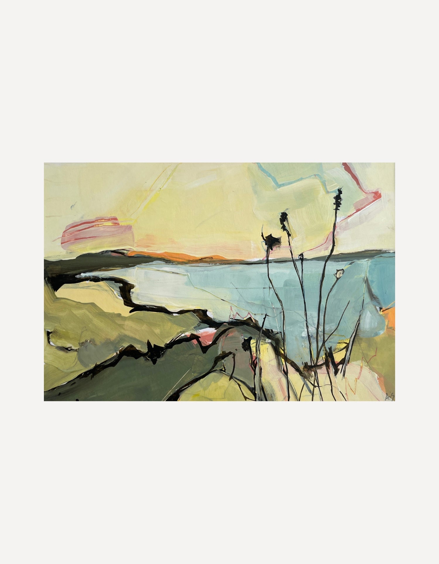 View of St Ives-Aisleigh Anne-Beside The Wave
