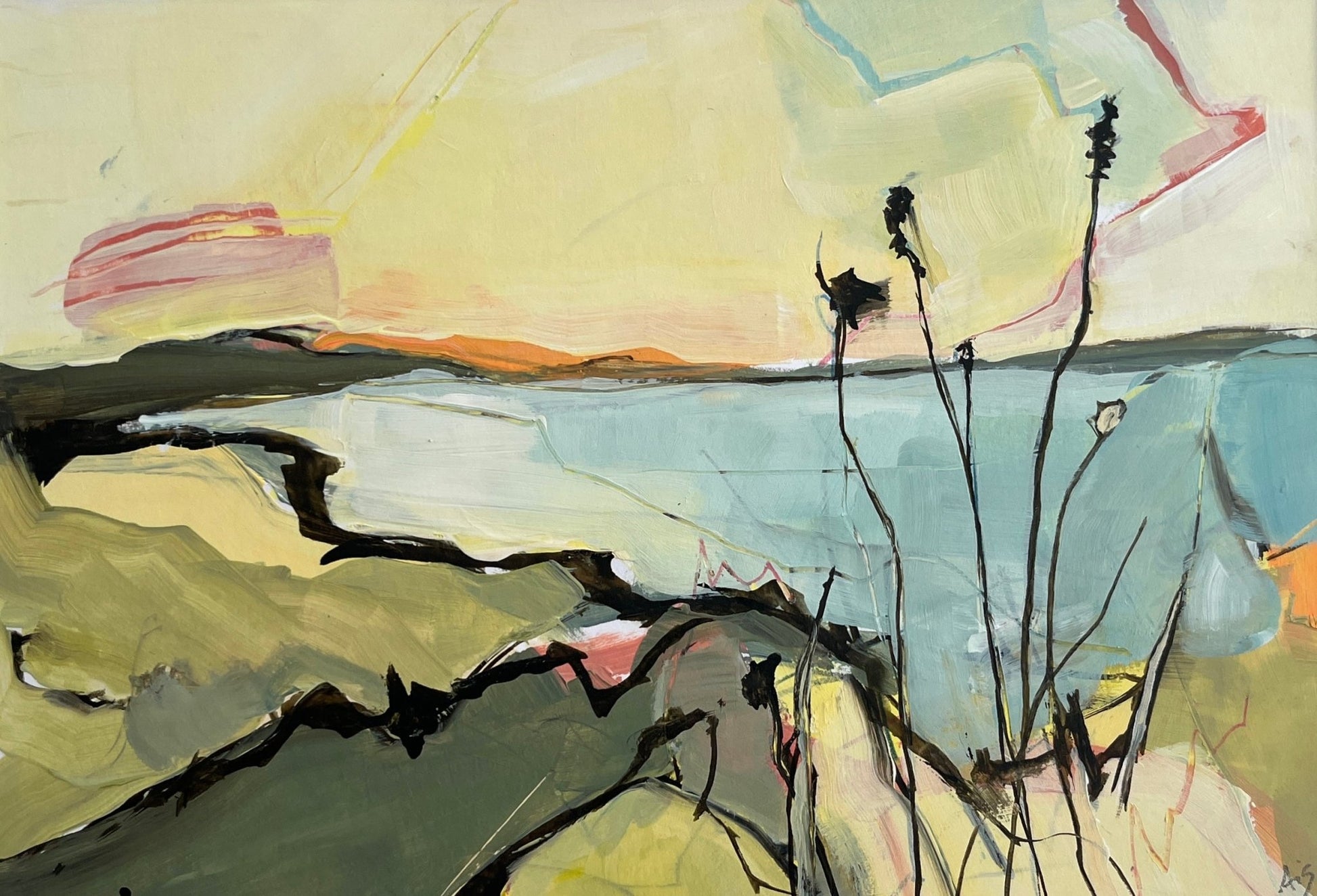 View of St Ives-Aisleigh Anne-Beside The Wave