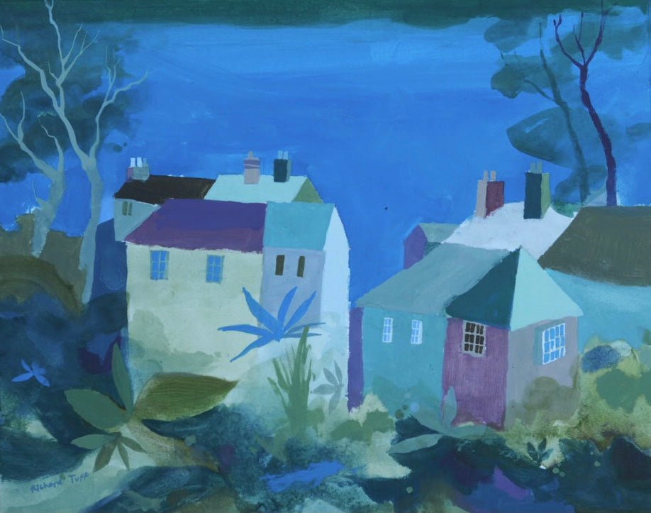 View over Lamorran Garden - Richard Tuff - Beside The Wave