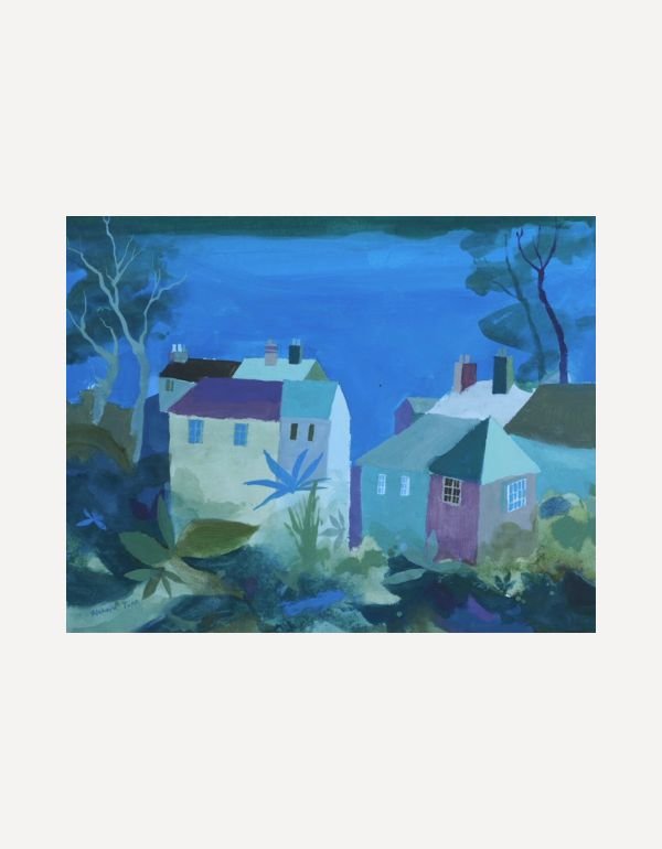 View over Lamorran Garden - Richard Tuff - Beside The Wave