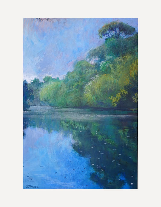 Waiting for the Kingfisher - Sarah Wimperis - Beside The Wave