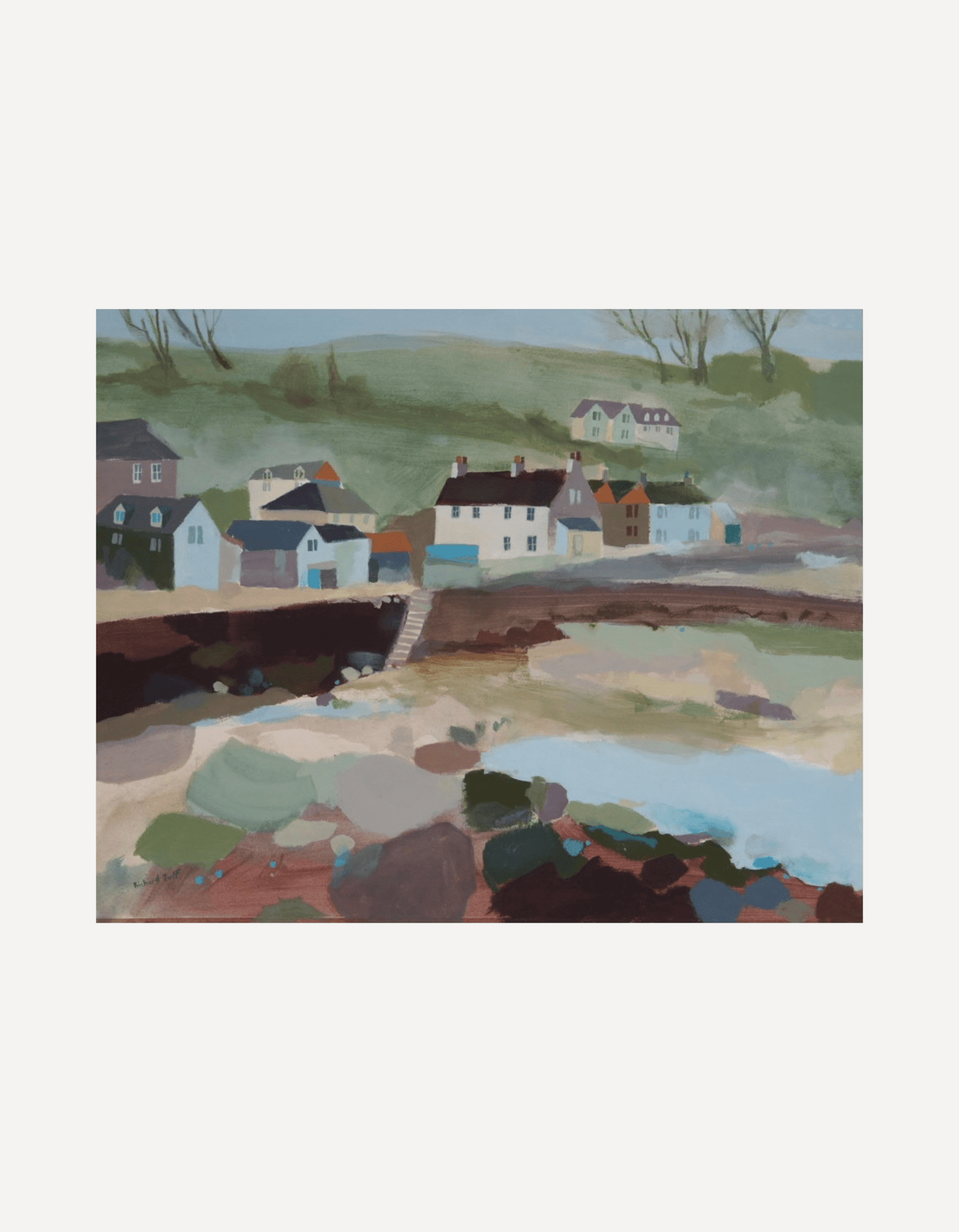 Walking Through Coverack - Richard Tuff - Beside The Wave
