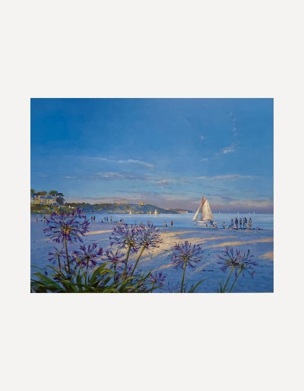 Warm Evening Light, Gyllyngvase - Ted Dyer - Beside The Wave