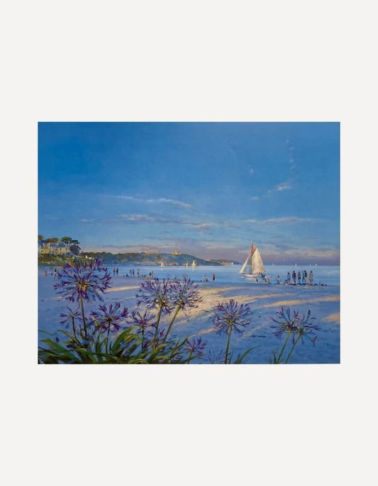 Warm Evening Light, Gyllyngvase - Ted Dyer - Beside The Wave