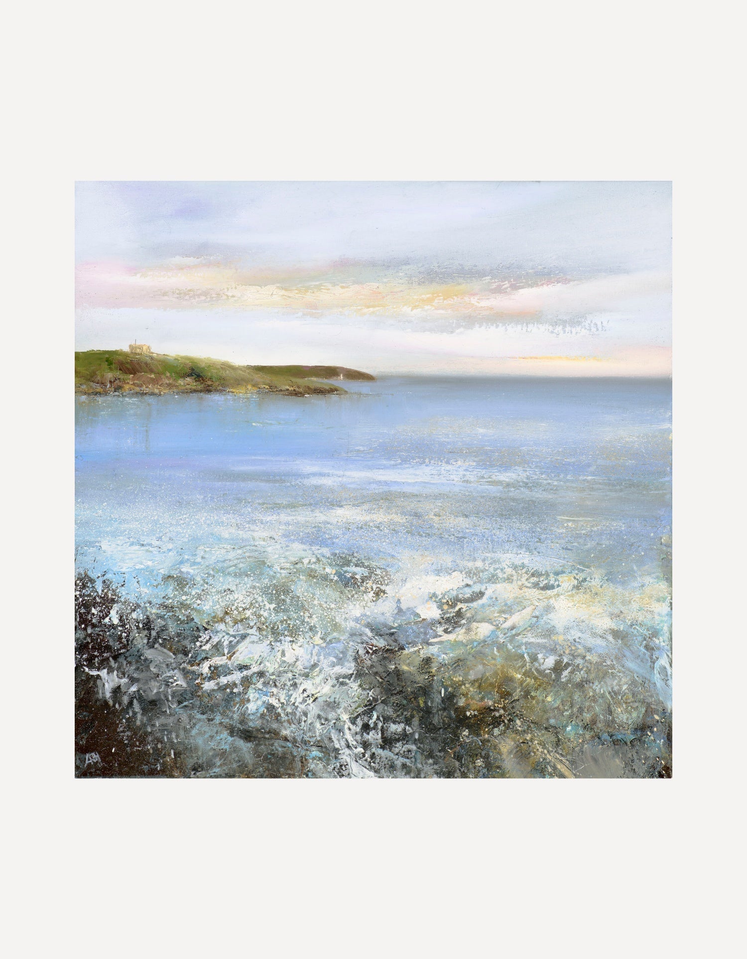 Watching the Waves at Castle Beach - Amanda Hoskin - Beside The Wave
