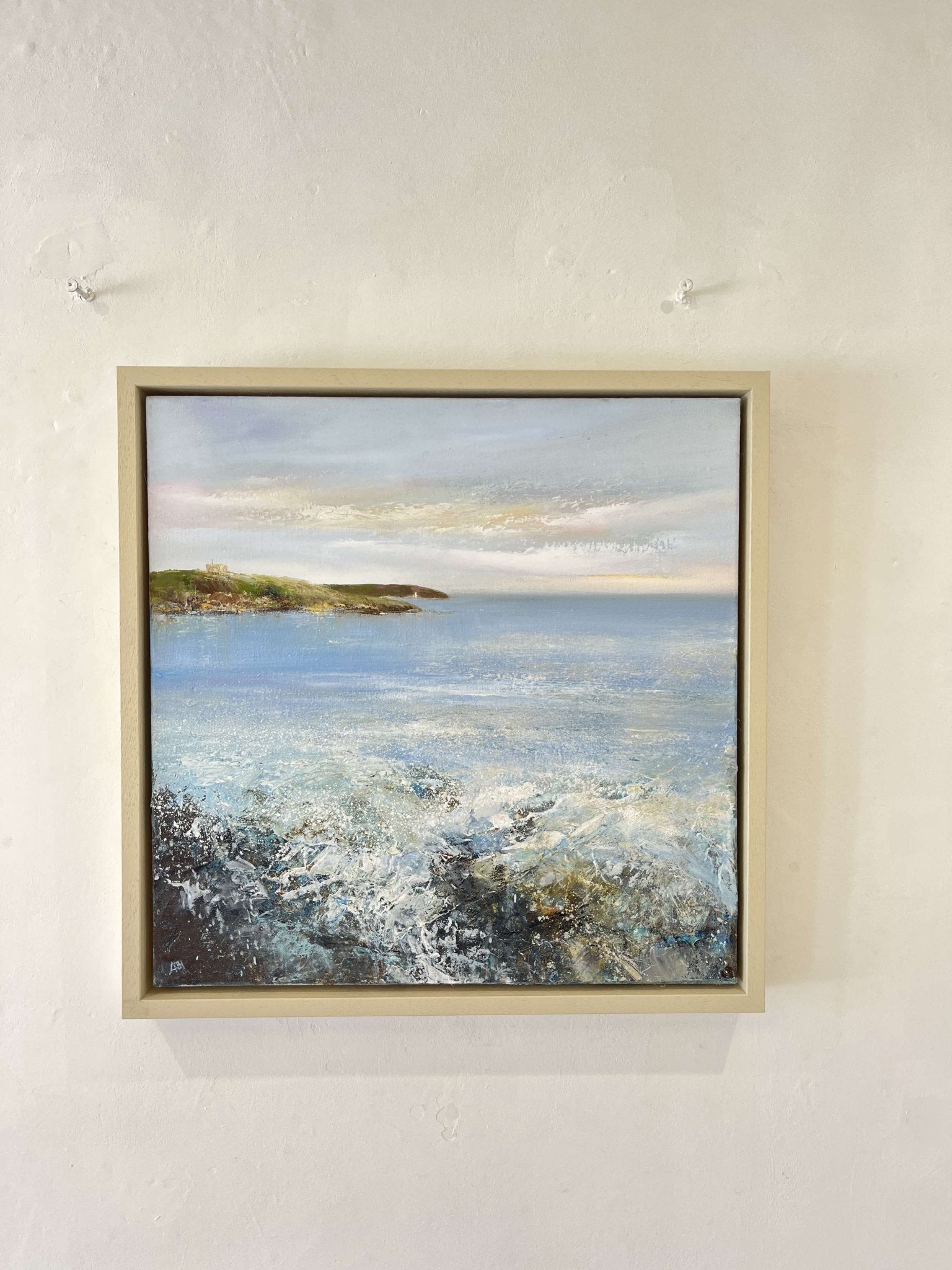 Watching the Waves at Castle Beach - Amanda Hoskin - Beside The Wave