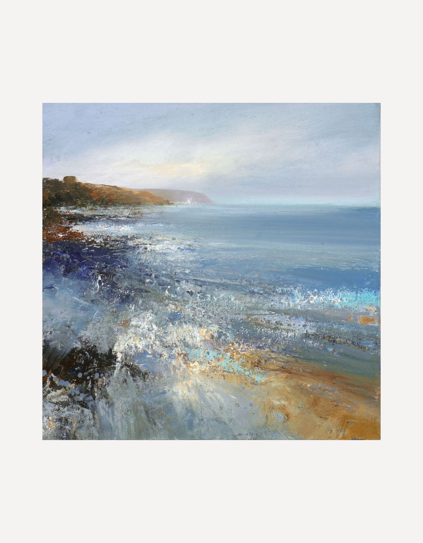 Watching the Waves Falmouth Bay - Amanda Hoskin - Beside The Wave