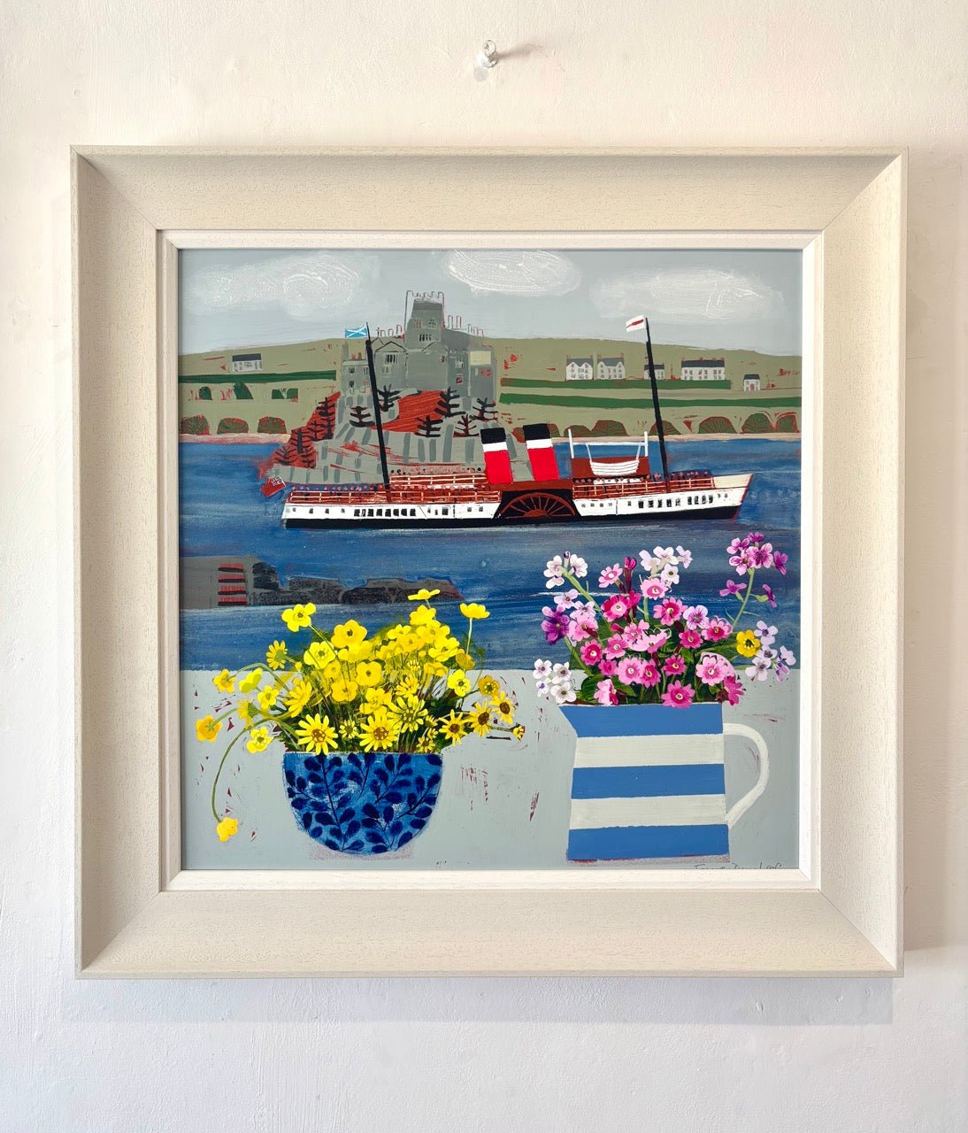 Waverly Passing St Michaels Mount-Emma Dunbar-Beside The Wave