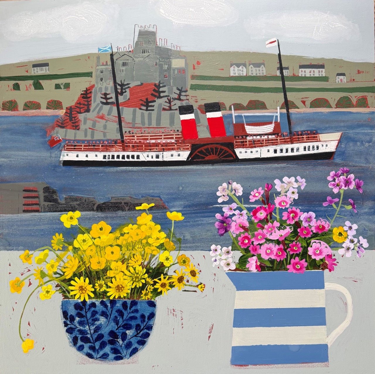Waverly Passing St Michaels Mount-Emma Dunbar-Beside The Wave