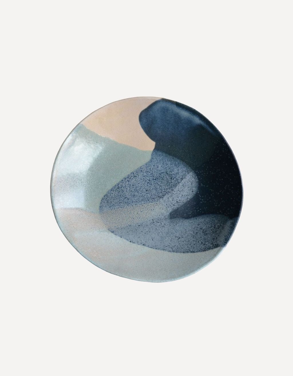 Wide Bowl 11 (Sea Blue) - Lucia Fraser - Beside The Wave